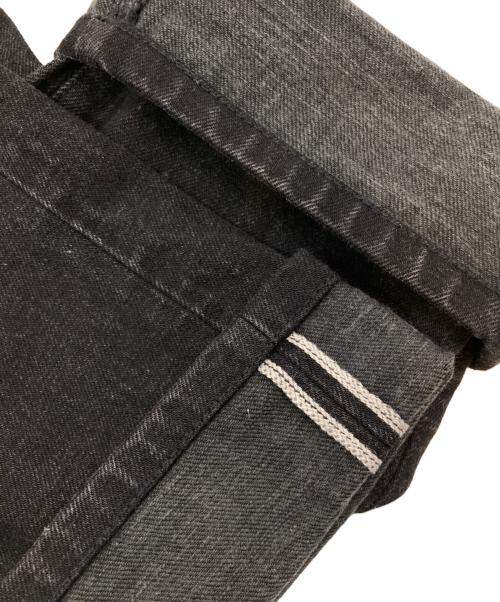 RRL（ダブルアールエル）RRL (ダブルアールエル) SLIM FITブラックデニムパンツ ブラック サイズ:30×32の古着・服飾アイテム