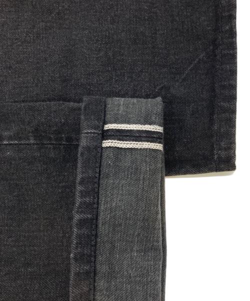 RRL（ダブルアールエル）RRL (ダブルアールエル) SLIM FITブラックデニムパンツ ブラック サイズ:30×32の古着・服飾アイテム