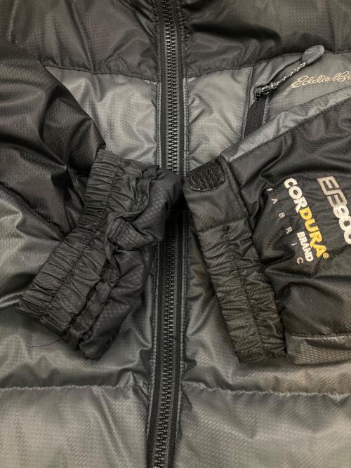 Eddie Bauer（エディーバウアー）Eddie Bauer (エディーバウアー) 900フィルダウンジャケット ブラック×グレー サイズ:Ｍの古着・服飾アイテム
