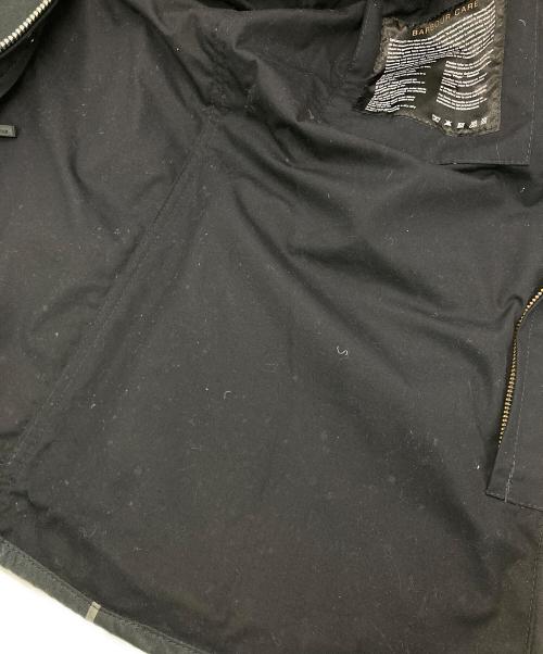 Barbour（バブアー）Barbour (バブアー) SL BEAUFORT WAX WINDOW PANE PL ブラック×ホワイト サイズ:34の古着・服飾アイテム