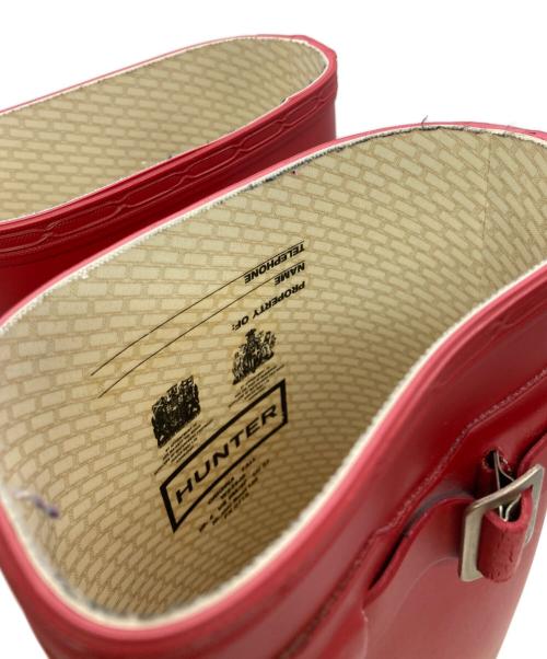 HUNTER（ハンター）HUNTER (ハンター) WOMENS ORIGINAL TALL レッド サイズ:EU37の古着・服飾アイテム