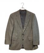 POLO RALPH LAURENポロ・ラルフローレン）の古着「ウールヘリンボーン ツイードジャケット」｜グレー