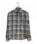 N.HOOLYWOOD（エヌ ハリウッド）の古着「チェックネルシャツ」｜グレー
