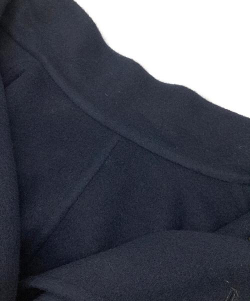 SLOBE IENA（スローブ イエナ）SLOBE IENA (スローブ イエナ) スタンドカラーダブルフェイスポンチョ ネイビー サイズ:FREEの古着・服飾アイテム