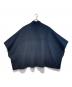 SLOBE IENA (スローブ イエナ) スタンドカラーダブルフェイスポンチョ ネイビー サイズ:FREE：15000円