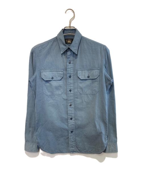 RRL（ダブルアールエル）RRL (ダブルアールエル) 長袖シャツ ブルー サイズ:XSの古着・服飾アイテム