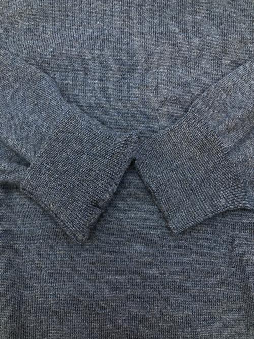 POLO RALPH LAUREN（ポロ・ラルフローレン）POLO RALPH LAUREN (ポロ・ラルフローレン) ウールクルーネックニット ネイビー サイズ:Sの古着・服飾アイテム