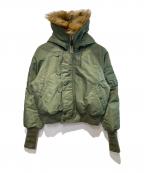 AVIREXアヴィレックス）の古着「N-2Bフライトジャケット」｜オリーブ