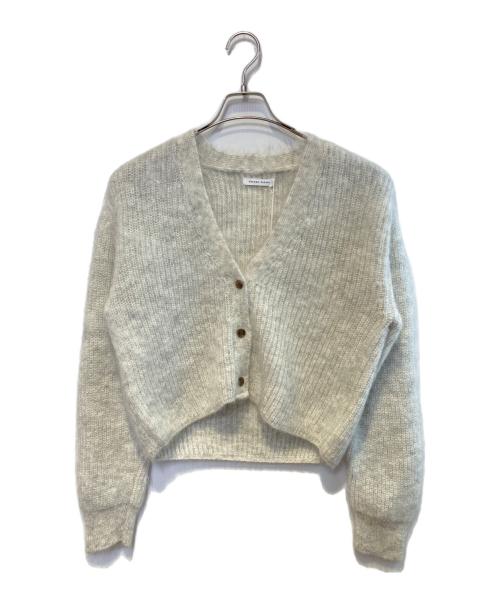 SATORU SASAKI（サトル ササキ）SATORU SASAKI (サトル ササキ) モヘア混ニットカーディガン グレー サイズ:FREEの古着・服飾アイテム