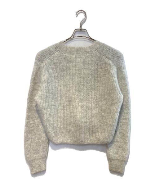 SATORU SASAKI（サトル ササキ）SATORU SASAKI (サトル ササキ) モヘア混ニットカーディガン グレー サイズ:FREEの古着・服飾アイテム