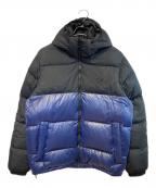 adidasアディダス）の古着「ダウンジャケット」｜ブラック×ネイビー