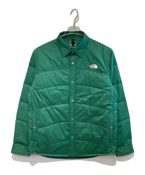 THE NORTH FACE（ザ ノース フェイス）THE NORTH FACE (ザ ノース フェイス) MEADOW WARM SHIRT グリーン サイズ:Mの古着・服飾アイテム