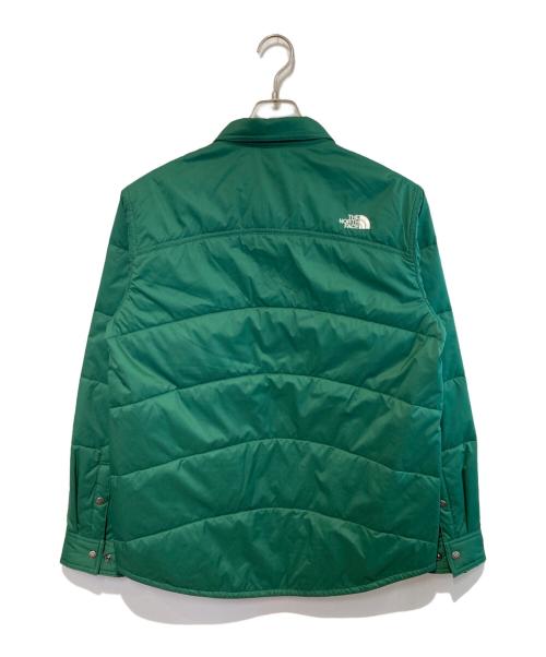 THE NORTH FACE（ザ ノース フェイス）THE NORTH FACE (ザ ノース フェイス) MEADOW WARM SHIRT グリーン サイズ:Mの古着・服飾アイテム