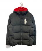 POLO RALPH LAURENポロ・ラルフローレン）の古着「ビッグポニーダウンジャケット」｜ブラック