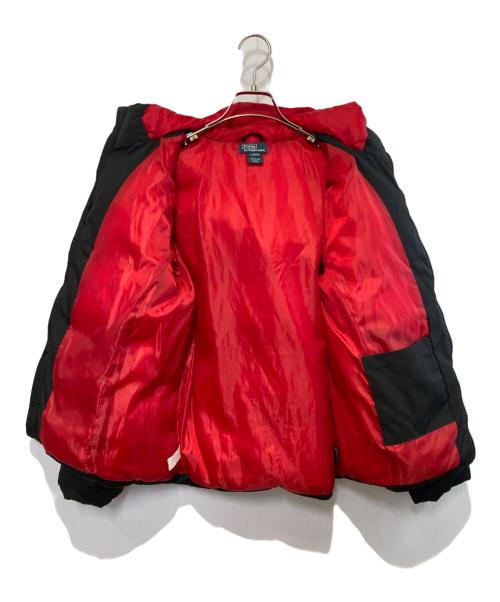 POLO RALPH LAUREN（ポロ・ラルフローレン）POLO RALPH LAUREN (ポロ・ラルフローレン) ビッグポニーダウンジャケット ブラック サイズ:L(キッズサイズ)の古着・服飾アイテム