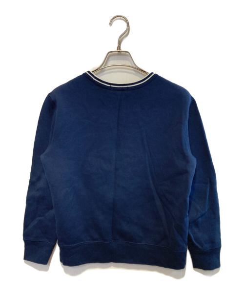 POLO RALPH LAUREN（ポロ・ラルフローレン）POLO RALPH LAUREN (ポロ・ラルフローレン) ポロベア刺繍クルーネックスウェット ネイビー サイズ:M(キッズサイズ)の古着・服飾アイテム