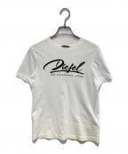 DIESELディーゼル）の古着「ロゴTシャツ」｜ホワイト