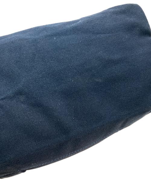 RALPH LAUREN（ラルフローレン）RALPH LAUREN (ラルフローレン) キャンバストートバッグ ネイビーの古着・服飾アイテム