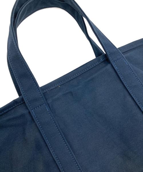 RALPH LAUREN（ラルフローレン）RALPH LAUREN (ラルフローレン) キャンバストートバッグ ネイビーの古着・服飾アイテム