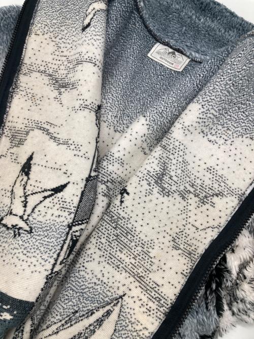 BLACK MOUNTAIN（ブラックマウンテン）BLACK MOUNTAIN (ブラックマウンテン) ［古着］フリースジャケット グレー サイズ:2XLの古着・服飾アイテム