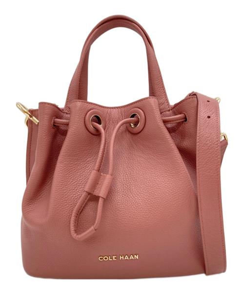 COLE HAAN（コールハーン）COLE HAAN (コールハーン) スモール バケット バッグ ピンクの古着・服飾アイテム