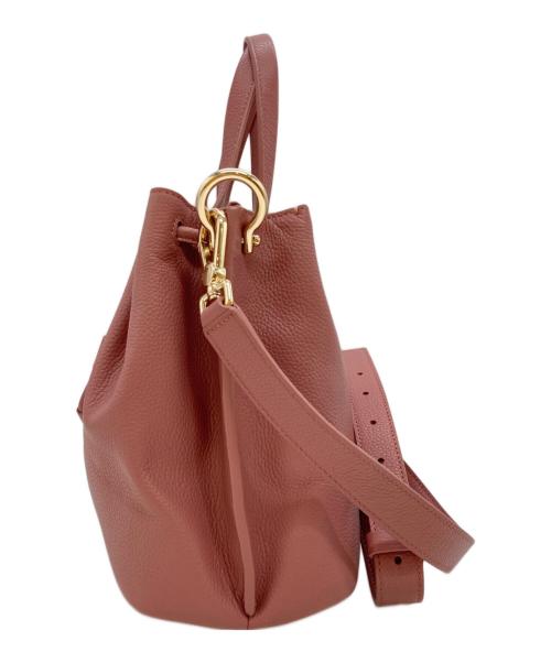 COLE HAAN（コールハーン）COLE HAAN (コールハーン) スモール バケット バッグ ピンクの古着・服飾アイテム