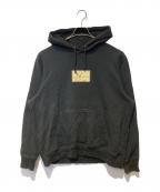 stussyステューシー）の古着「amex debt hoodie」｜ブラック