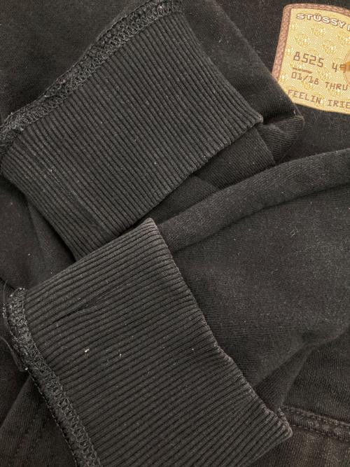 stussy（ステューシー）stussy (ステューシー) amex debt hoodie ブラック サイズ:Lの古着・服飾アイテム