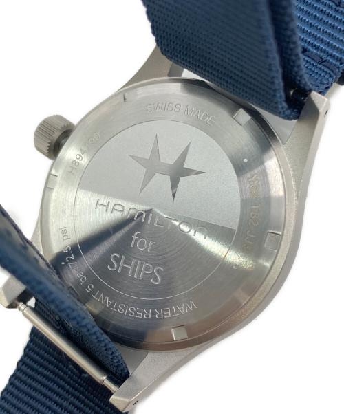 HAMILTON（ハミルトン）HAMILTON (ハミルトン) KHAKI FIELD Mechanical ブルーの古着・服飾アイテム