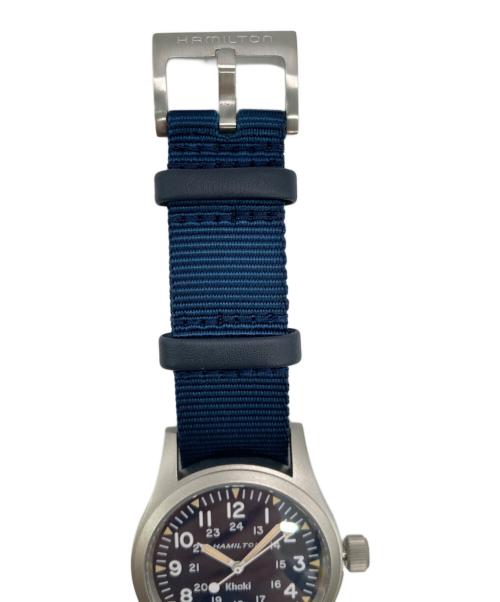 HAMILTON（ハミルトン）HAMILTON (ハミルトン) KHAKI FIELD Mechanical ブルーの古着・服飾アイテム
