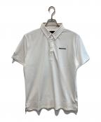 BRIEFINGブリーフィング）の古着「MS BACK LOGO LINE BD SHIRT」｜ホワイト