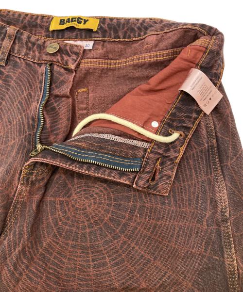 butter（バター）butter (バター) BAGGY SPIDER PANT ブラウン サイズ:30の古着・服飾アイテム