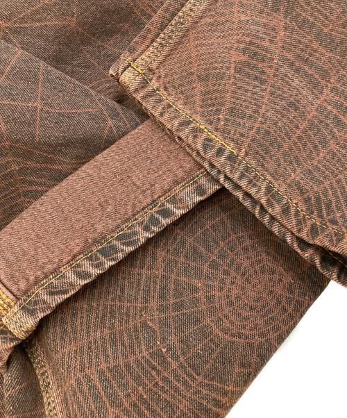 butter（バター）butter (バター) BAGGY SPIDER PANT ブラウン サイズ:30の古着・服飾アイテム