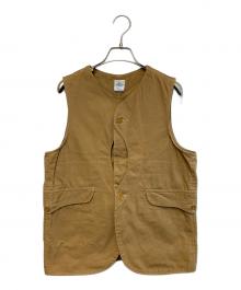 POST O'ALLS（ポストオーバーオールズ）の古着「トラベラーベスト」｜ベージュ