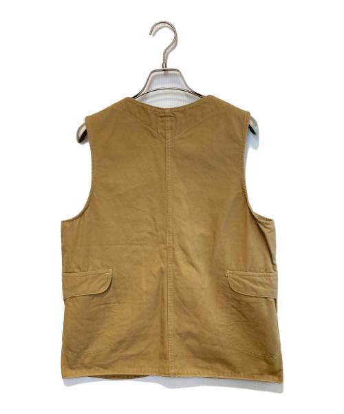 POST O'ALLS（ポストオーバーオールズ）POST O'ALLS (ポストオーバーオールズ) トラベラーベスト ベージュ サイズ:Sの古着・服飾アイテム