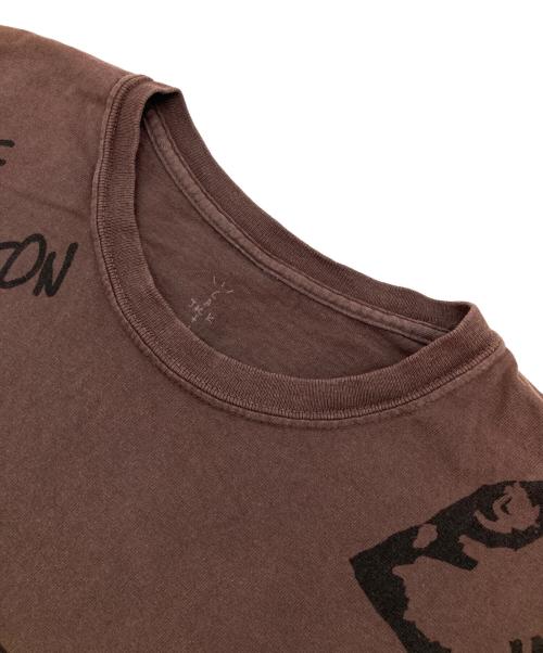 cactus jack（カクタス・ジャック）cactus jack (カクタス・ジャック) HIROSHI HUJIWARA TEE ブラウン サイズ:Sの古着・服飾アイテム