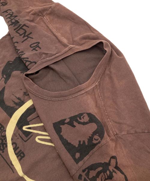 cactus jack（カクタス・ジャック）cactus jack (カクタス・ジャック) HIROSHI HUJIWARA TEE ブラウン サイズ:Sの古着・服飾アイテム