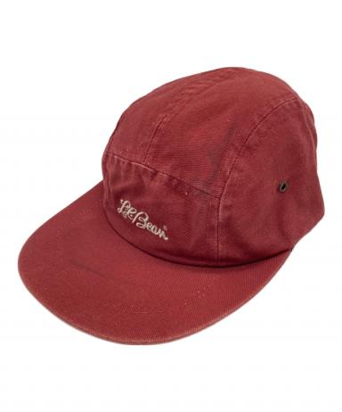 デニム　ロングビルキャップ　古着 L.L.Bean L/デニム ロングビル キャップ 帽子 usa製 llbean エルエル