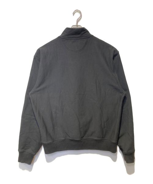 stussy（ステューシー）stussy (ステューシー) Overdyed Stock Logo Mock Neck ブラック サイズ:XLの古着・服飾アイテム