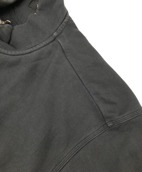 stussy（ステューシー）stussy (ステューシー) Overdyed Stock Logo Mock Neck ブラック サイズ:XLの古着・服飾アイテム