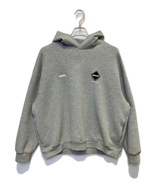 F.C.Real Bristol（エフシーレアルブリストル）F.C.Real Bristol (エフシーレアルブリストル) TECH SWEAT TEAM BAGGY HOODIE グレー サイズ:Sの古着・服飾アイテム