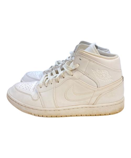NIKE（ナイキ）NIKE (ナイキ) Nike Air Jordan 1 Mid  ホワイト サイズ:US9の古着・服飾アイテム