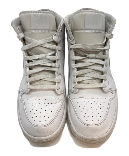 NIKE（ナイキ）NIKE (ナイキ) Nike Air Jordan 1 Mid  ホワイト サイズ:US9の古着・服飾アイテム