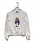 POLO RALPH LAUREN（ポロ・ラルフローレン）の古着「ポロベアプリントクルーネックスウェット」｜ホワイト