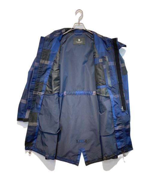 BLACK LABEL CRESTBRIDGE（ブラックレーベル クレストブリッジ）BLACK LABEL CRESTBRIDGE (ブラックレーベル クレストブリッジ) フーデッドコート ネイビー サイズ:Lの古着・服飾アイテム