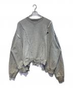 DISCOVEREDディスカバード）の古着「Wide Champ Sweat / E」｜グレー