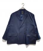 DAIWA PIER39ダイワ ピア39）の古着「TECH DOUBLE-BREASTED JACKET」｜ネイビー