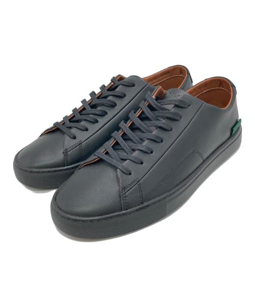 hALON（アーロン）hALON (アーロン) オックスフォードスニーカー ブラック サイズ:US7の古着・服飾アイテム