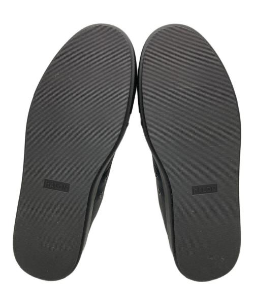 hALON（アーロン）hALON (アーロン) オックスフォードスニーカー ブラック サイズ:US7の古着・服飾アイテム