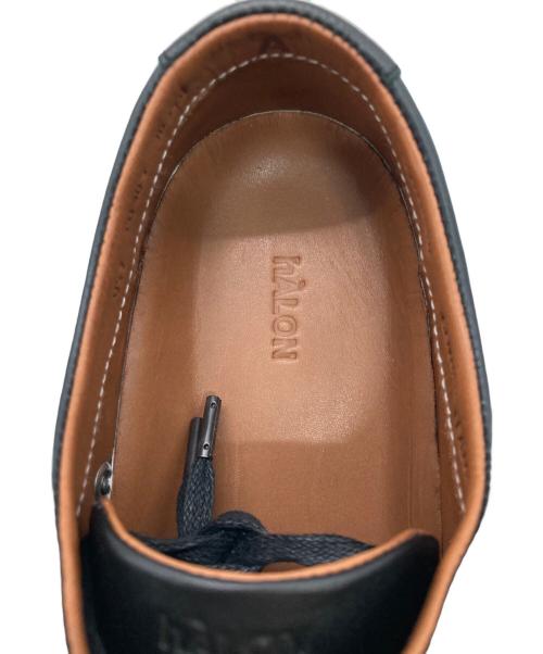 hALON（アーロン）hALON (アーロン) オックスフォードスニーカー ブラック サイズ:US7の古着・服飾アイテム